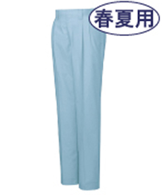 [春夏用]形態安定ツータックパンツ(01-46001)
