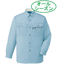 [通年]形態安定長袖シャツ(01-46004)