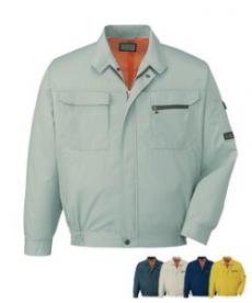 [春夏用]制電ソフトサマーツイル長袖ブルゾン(01-46200)