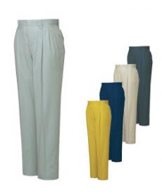 [春夏用]制電ソフトサマーツイルツータックパンツ(01-46201)