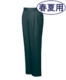 [春夏用]ツータックパンツ(01-47301)