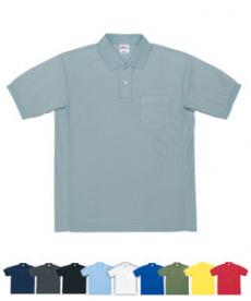 [春夏用]吸汗速乾半袖ポロシャツ[胸ポケット有り](01-47664)