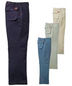 [秋冬用]綿100%防寒パンツ[裏地フリース](01-48091)