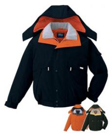 [秋冬用]シンサレート防水防寒ブルゾン[フード付・取り外し可能](01-48230)