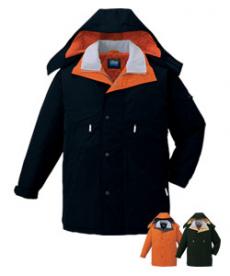 [秋冬用]シンサレート防水防寒コート[フード付・取り外し可能](01-48233)