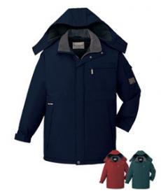 [秋冬用]シンサレートウルトラ防水防寒コート[フード付・取り外し可能](01-48383)