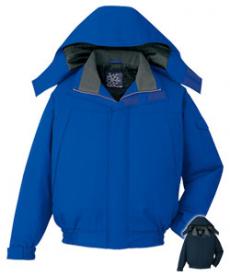 [秋冬用]防水防寒ブルゾン[フード付・取り外し可能](01-48430)