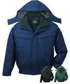 [秋冬用]防水防寒ブルゾン[フード付・取り外し可能](01-48460)