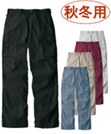 [秋冬用]Jawinノータックカーゴパンツ(01-51102)
