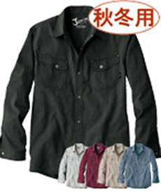 [秋冬用]Jawin長袖シャツ(01-51104)