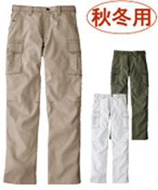 [秋冬用]Jawinノータックカーゴパンツ(01-51702)