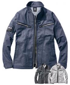 [春夏用]Jawin ストレッチ長袖ジャンパー[男女兼用](01-57400)