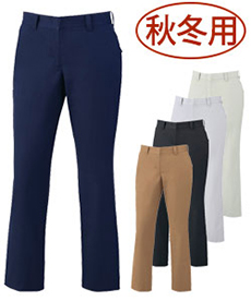 [秋冬用]Z-DRAGON製品制電ツイルレディースパンツ[女性用](01-71506)