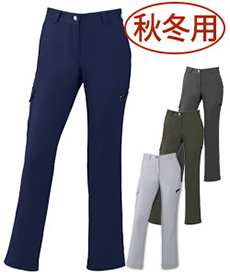 [秋冬用]Z-DRAGON ストレッチレディースカーゴパンツ[女性用](01-71916)