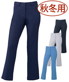 [秋冬用]Z-DRAGON製品制電ストレッチレディースパンツ[女性用](01-72006)