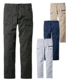 [秋冬用]Z-DRAGON ストレッチノータックカーゴパンツ[男女兼用](01-72602)