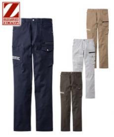 [秋冬用]Z-DRAGON ストレッチノータックカーゴパンツ[男女兼用](01-72702)