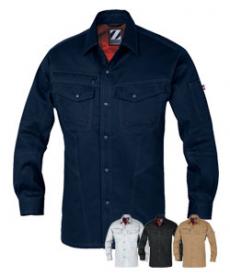 [春夏用]Z-DRAGON綿100%長袖シャツ(01-75204)