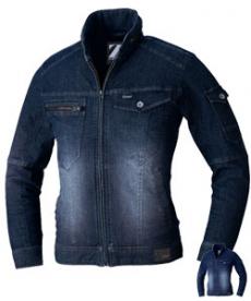 [春夏用]Z-DRAGONストレッチデニム長袖ジャンパー(01-75600)