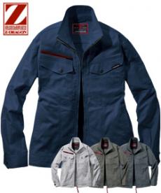 [春夏用]Z-DRAGON エコストレッチ長袖ジャンパー[男女兼用](01-77400)