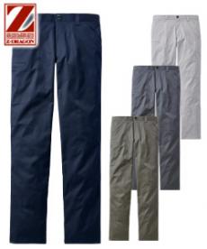 [春夏用]Z-DRAGON エコストレッチノータックパンツ[男女兼用](01-77401)