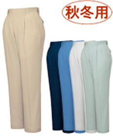 [秋冬用]エコ3バリューツータックパンツ[JIS T8118適合](01-80101)