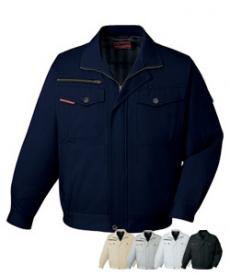 [秋冬用]綿100%ストレッチブルゾン(01-80200)