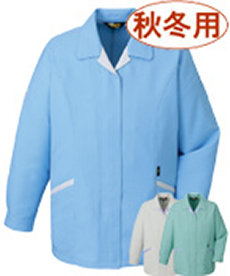[秋冬用]エコ高制電スモック[IEC規格適合](01-80405)
