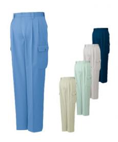 [秋冬用]制電ツータックカーゴパンツ(01-80502)