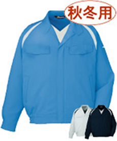 [秋冬用]エコ製品制電ブルゾン[JIS T8118適合](01-81100)