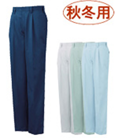 [秋冬用]エコ3バリューワンタックパンツ[JIS T8118適合](01-81401)