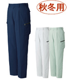 [秋冬用]ストレッチワンタックカーゴパンツ(01-82102)
