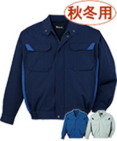 [秋冬用]ブレバノプラスツイル難燃ブルゾン(01-82400)