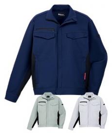 [秋冬用]エコ製品制電ストレッチジャンパー[男女兼用](01-83800)
