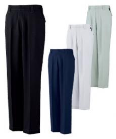 [秋冬用]エコ製品制電ストレッチノータックパンツ(01-83801)