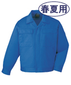 [春夏用]綿100%長袖ジャンパー(01-84600)