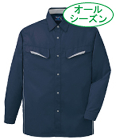 [通年]製品制電長袖シャツ[JIS T8118適合](01-85504)