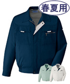 [春夏用]まるごとストレッチ長袖ブルゾン(01-85900)