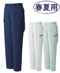 [春夏用]ストレッチワンタックカーゴパンツ(01-86102)