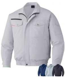 [春夏用]空調服® 綿100%長袖ブルゾン[男女兼用](01-87050)