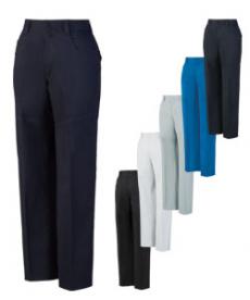 [春夏用]製品制電ストレッチレディースパンツ[女性用](01-87706)