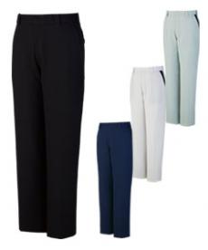 [春夏用]エコ製品制電ストレッチノータックパンツ(01-87801)