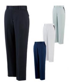 [春夏用]エコ製品制電ストレッチレディースパンツ[女性用](01-87806)