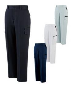 [春夏用]エコ製品制電ストレッチレディースカーゴパンツ[女性用](01-87816)