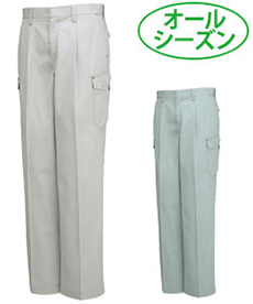 [通年]ストレッチツイルワンタックカーゴパンツ[返品交換不可](01-90602)