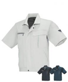 [春夏用]スムーズアップ半袖ブルゾン(02-1251)