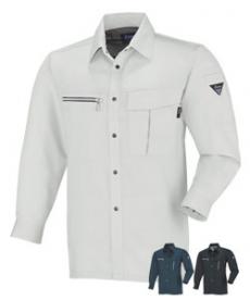 [通年]スムーズアップ長袖シャツ(02-1253)