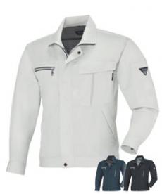 [春夏用]スムーズアップ長袖ブルゾン(02-1254)