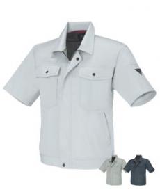 [春夏用]プリーツロンミニハイブリット半袖ブルゾン(02-1271)