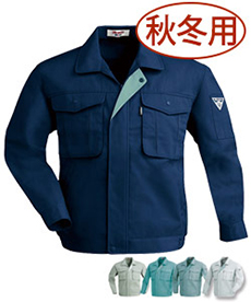 [秋冬用]プリーツロンMINI長袖ブルゾン(02-1280)